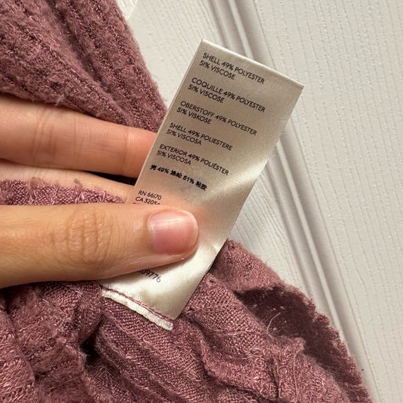 Maeve Anthropologie Addie Ruffled Hacci Cowl Neck Sweater Size Large - Picture 3 of 3